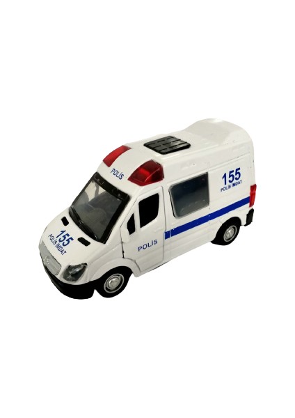 Kembay Oyuncak Metal Çek Bırak Polis Arabası