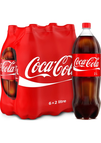 Coca Cola 2 Lt 6'lı