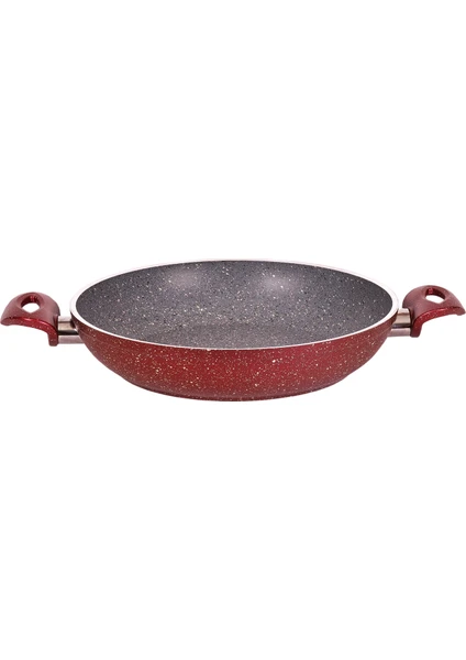 Granit Yumurta Sahanı Kırmızı 16 cm