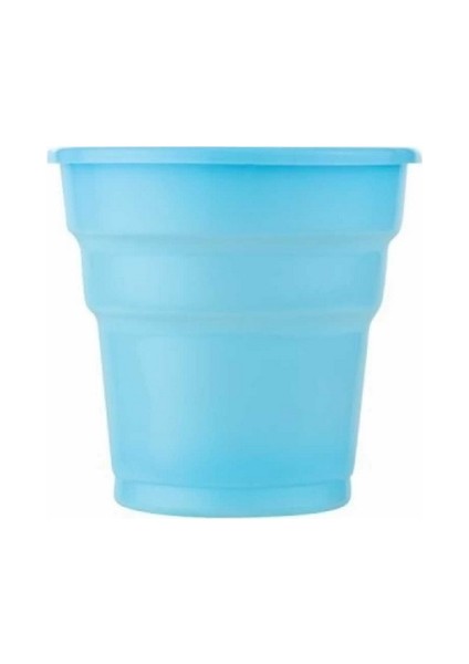 Renkli Plastik Bardak 25 Adet Mavi
