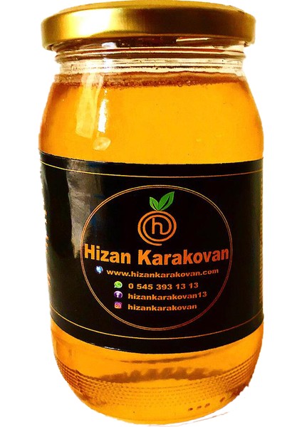 Doğal Hizan Karakovan Süzme Balı 1 kg
