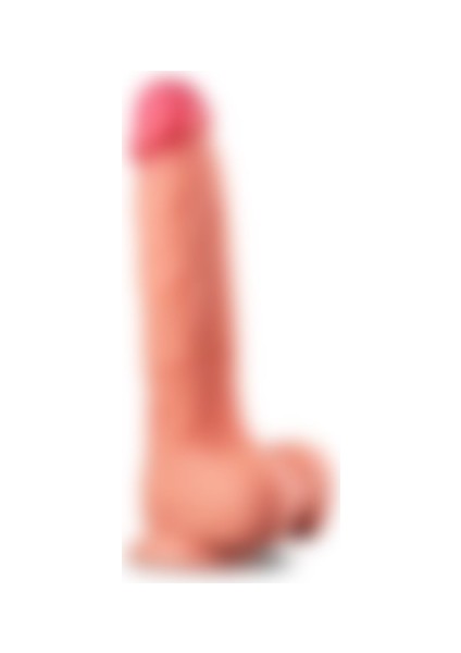 Lilitu Shop Yeni Nesil Çift Katmanlı 25 cm Realistik Dildo Penis