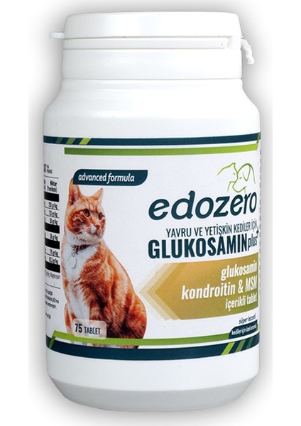 Glukosaminplus Kedi 75 Tablet 45gr