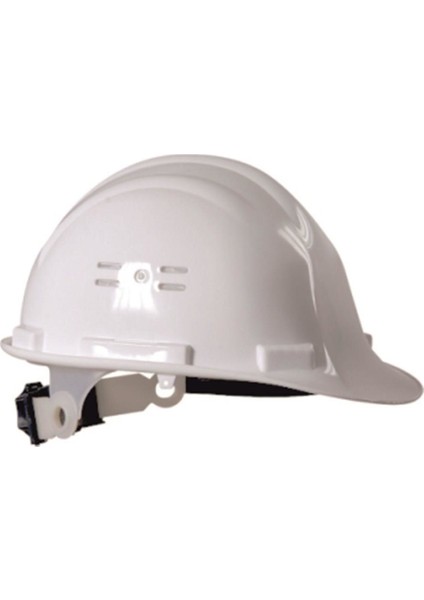 Ge 1548 Vidalı Havalandırmalı Baret - Beyaz