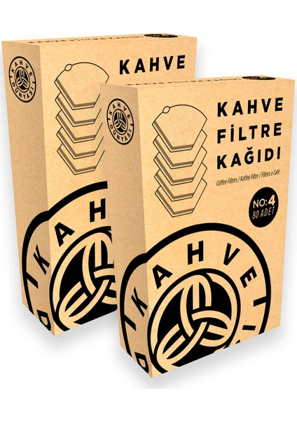 Kahve Dünyası 2'li Filtre Kahve Kağıdı