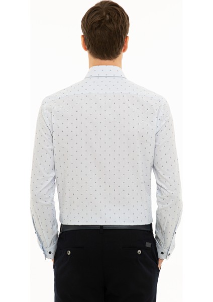 Açık Mavi Slim Fit Gömlek