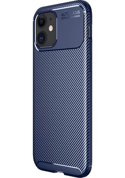 Apple iPhone 12 Deep Dizayn Auto Focus Tasarımlı Silikon Kılıf Lacivert