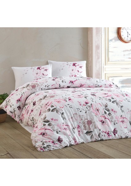 Flora Tek Kişilik Nevresim Takımı-3 Prç.
