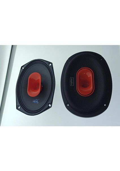 Yeni Seri Megavox M-69T 6x9 Oval Midrange 600W 150 Rms