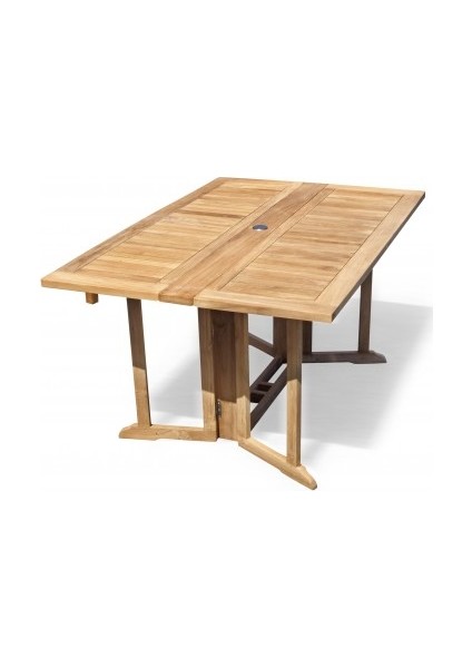 Iroko Bahçe Masa Takımı 90x160cm Teak Masa Tik Masa
