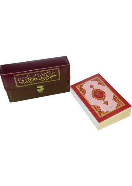 2 Renkli Hatmi Şerif Rahle Boy - Çantalı
