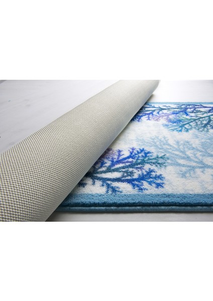 Coral 50X57 Mavi Banyo Halısı modelleri