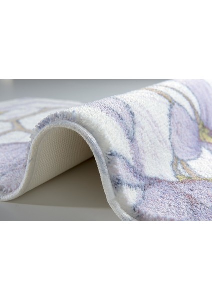Interlace 50X57 Lila Banyo Halısı modelleri
