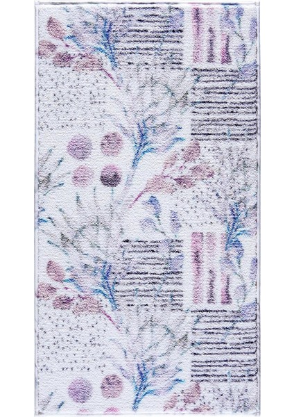 Artıchoke Flower 50X57 Beyaz Banyo Halısı modelleri