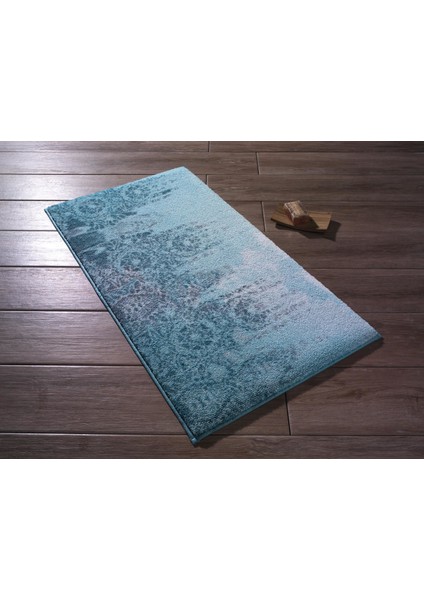 Gothic 50X57 Turkuaz Banyo Halısı