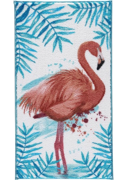 Flamingo 50 x 57 cm Turkuaz Banyo Halısı modelleri