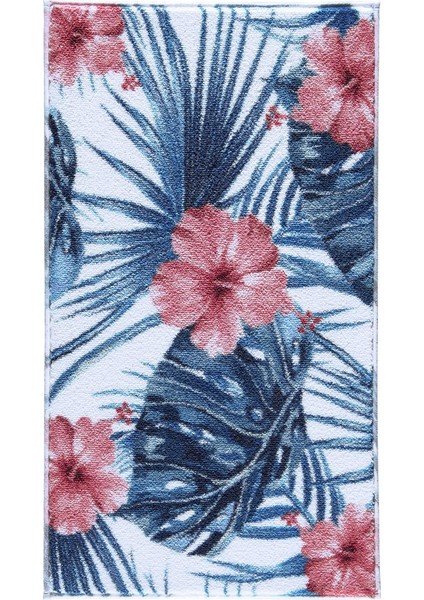 Hibiscus 50X57 Mercan Banyo Halısı