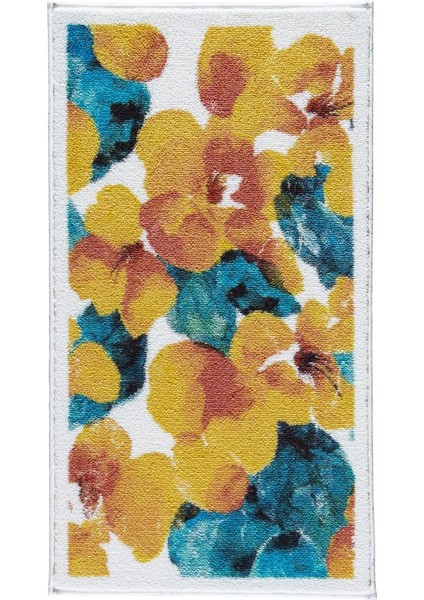 Flower Dust 50X57 Sarı Banyo Halısı modelleri