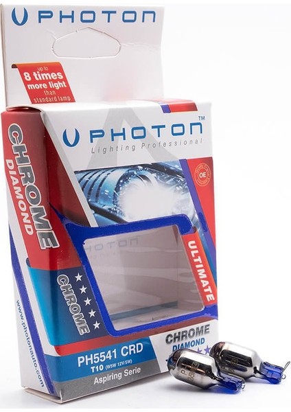 W5W Chrome 12V Dıamond Vısıon