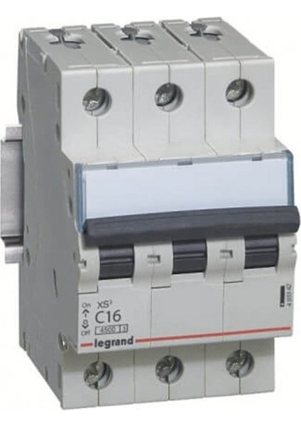 Trifaze 3X10A C Tipi Otomatik Sigorta 6ka 403690
