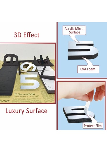 Dıy 3D Dekoratif Sticker Duvar Saati G34T-02 fırsatları