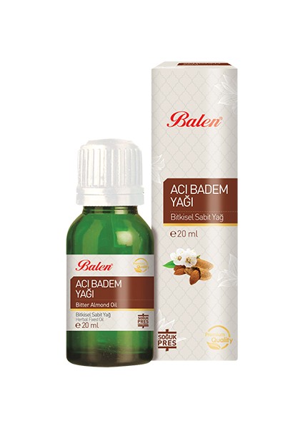 Acı Badem Yağı 20 ml - 2 Li