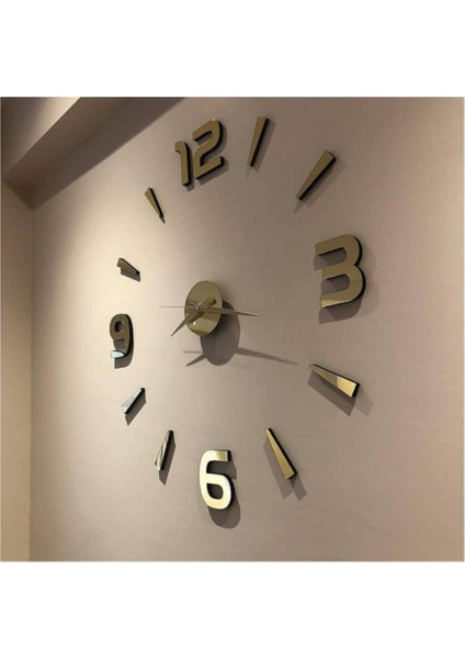 Dekoratif 3D Duvar Saati