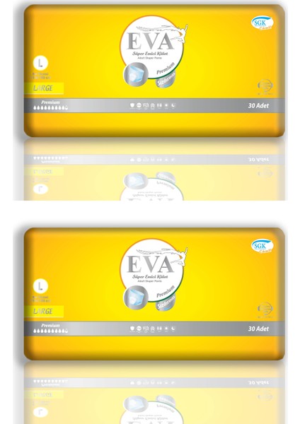 Premium Külot Large 60 Adet