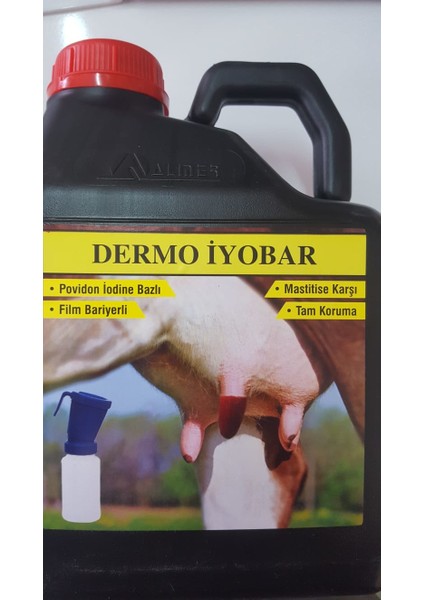 Dermo Iyobar Sağım Sonrası Meme Dezenfektanı 5 lt