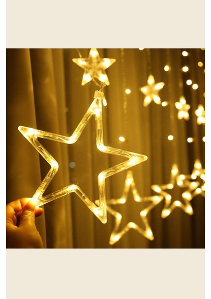 Yıldız Perde LED Kumandalı Iç Mekan modelleri