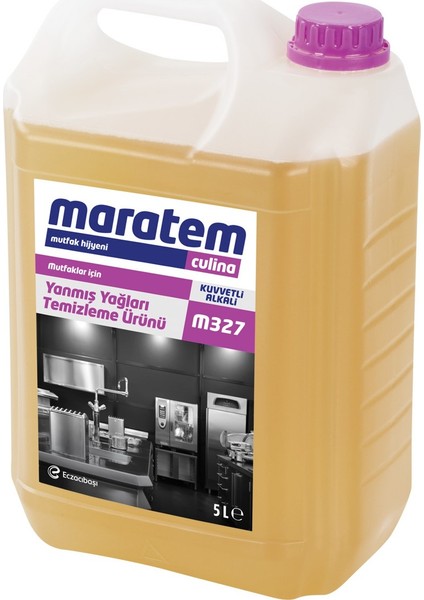 M327 Yanmış Yağları Temizleme Ürünü 5 lt
