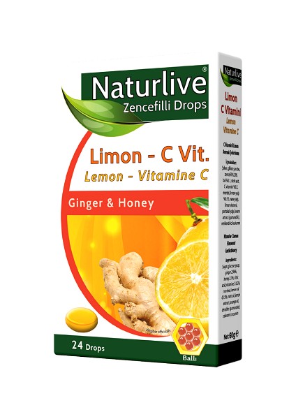 Zencefilli Limonlu Boğaz Pastili