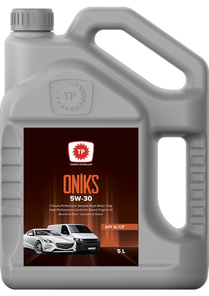 Oniks 5W-30 5 Litre Motor Yağı ( Üretim Yılı :2022 )
