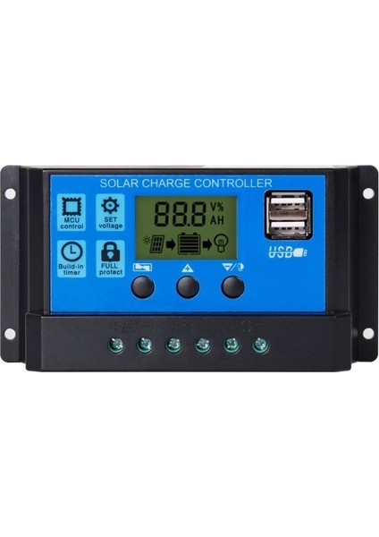 10A 12/24V Solar Şarj Kontrol Cihazı