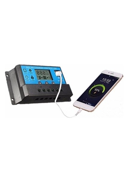 10A 12/24V Solar Şarj Kontrol Cihazı fiyatları