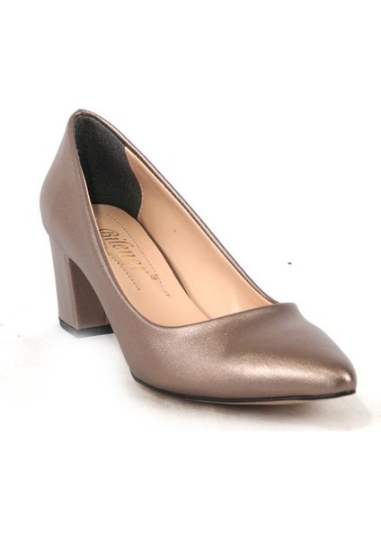 Platin Kadın Stiletto Ayakkabı 360.711