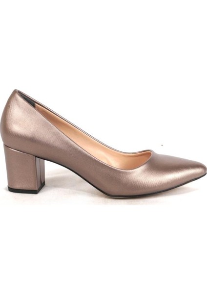 Platin Kadın Stiletto Ayakkabı 360.711