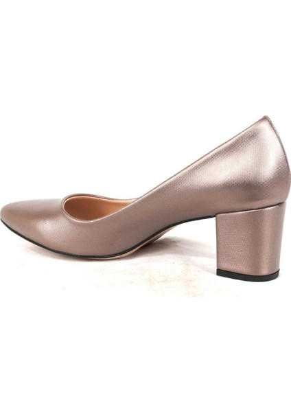 Platin Kadın Stiletto Ayakkabı 360.711