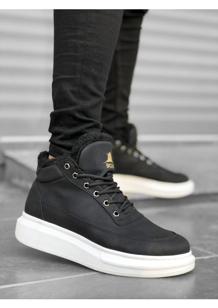 -BA0151 Içi Kürklü Bağcıklı Erkek Tarz Spor Bot modelleri