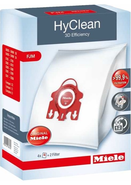 Miele Complete C3 Ecoline Toz Torbası Kutulu Filtre