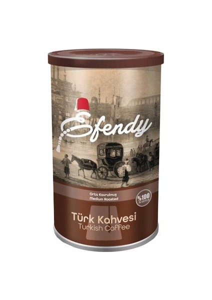 Geleneksel Türk Kahvesi 500 gr Teneke