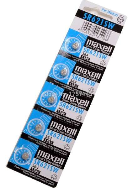 SR-621SW-364 10'lu Paket Pil