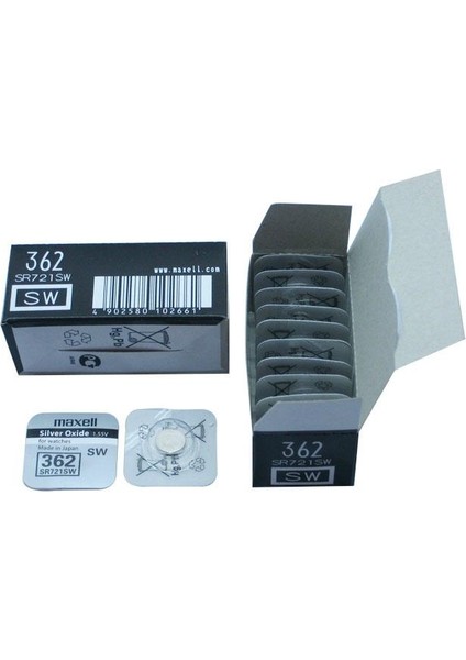 SR-721SW-362 10'lu Paket Pil