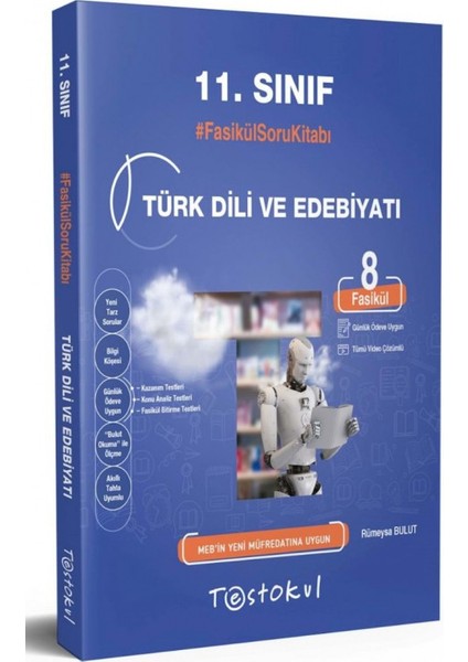 Test Okul Yayınları Yayınları 11. Sınıf Türk Dili ve Edebiyatı Fasikül Soru Kitabı