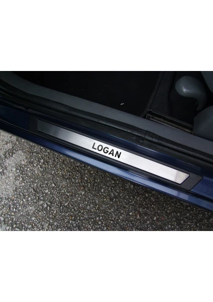 Dacia Logan Krom Kapı Eşik Koruması 2004-2012 4 Parça