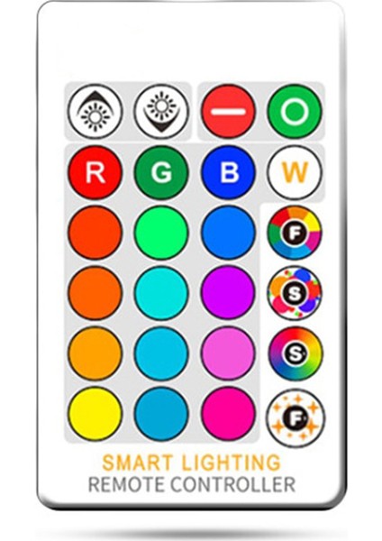 Rgb Led Ampul Aydınlatması ve Kumandası 7 W