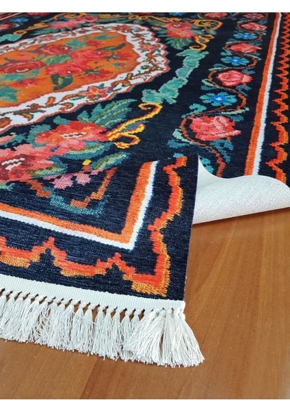 6009 Kilim Desen Kaydırmaz Halı 140X200CM