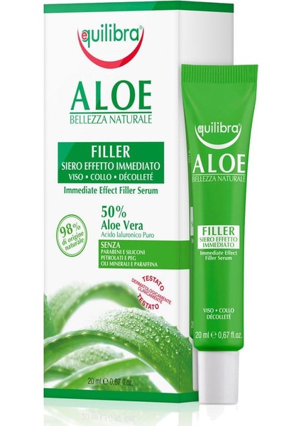 Aloe %50 Aloe Vera Içerikli Yüz Serumu 20ML