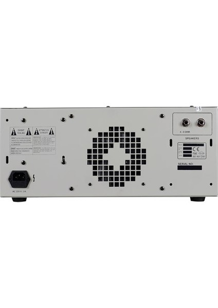 VPX-6300-E 300 Watt Efektli 6 Kanal Mikser Amplifikatör