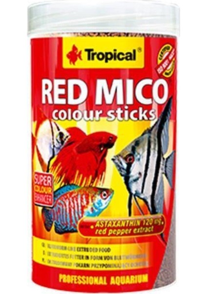 Red Mico Colour Sticks 100 ml 32 gr